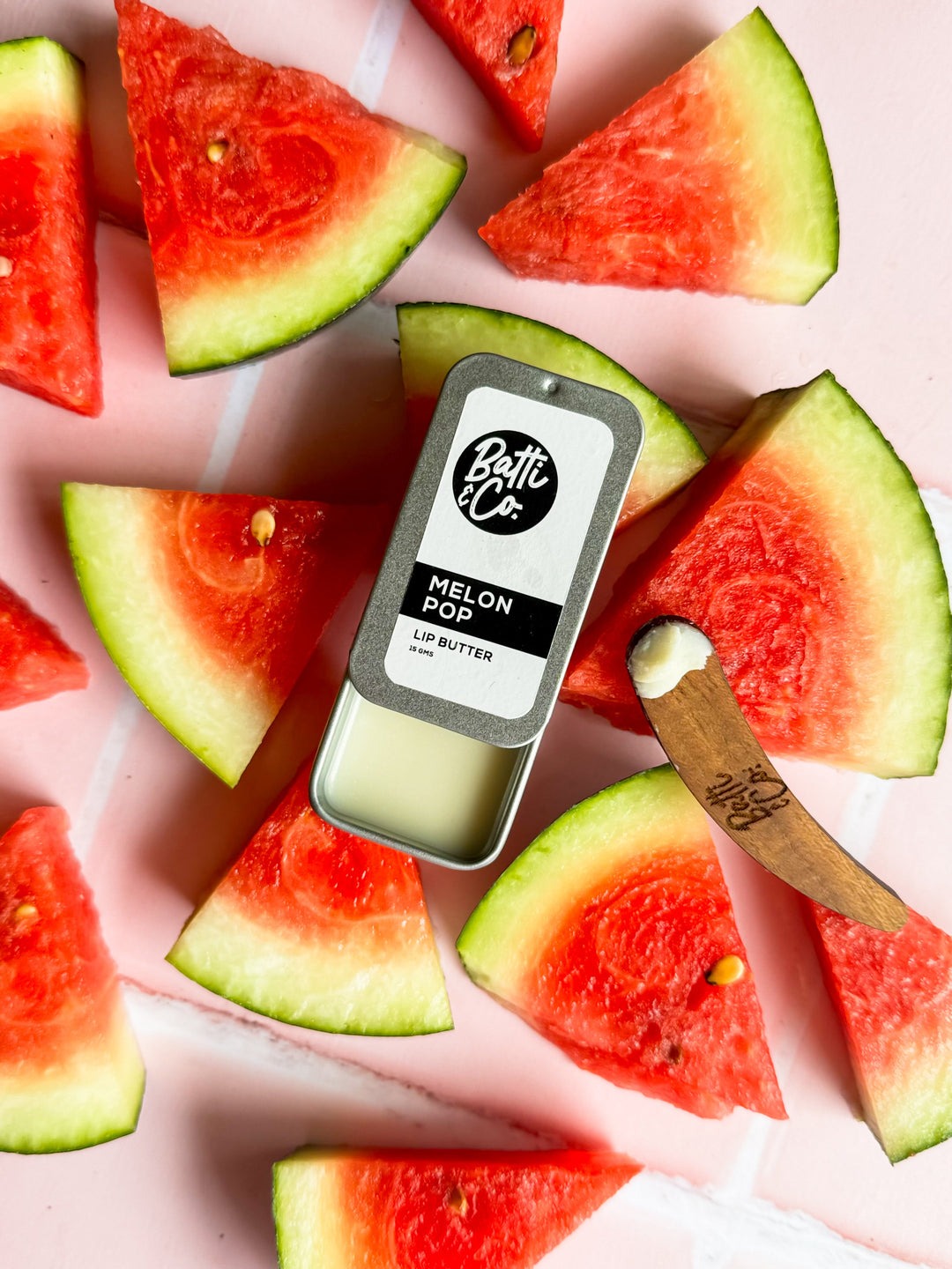 Batti & Co. Melon Pop Lip Butter - 15 Grams