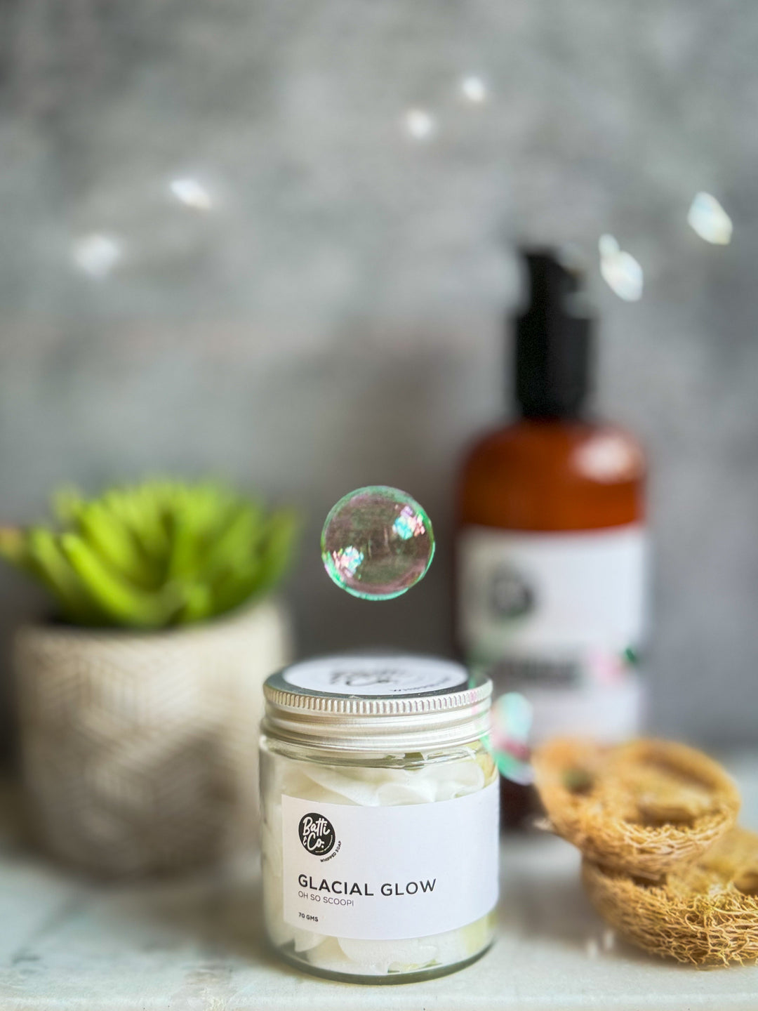 Batti & Co. Glacial Glow Whipped Soap 70g