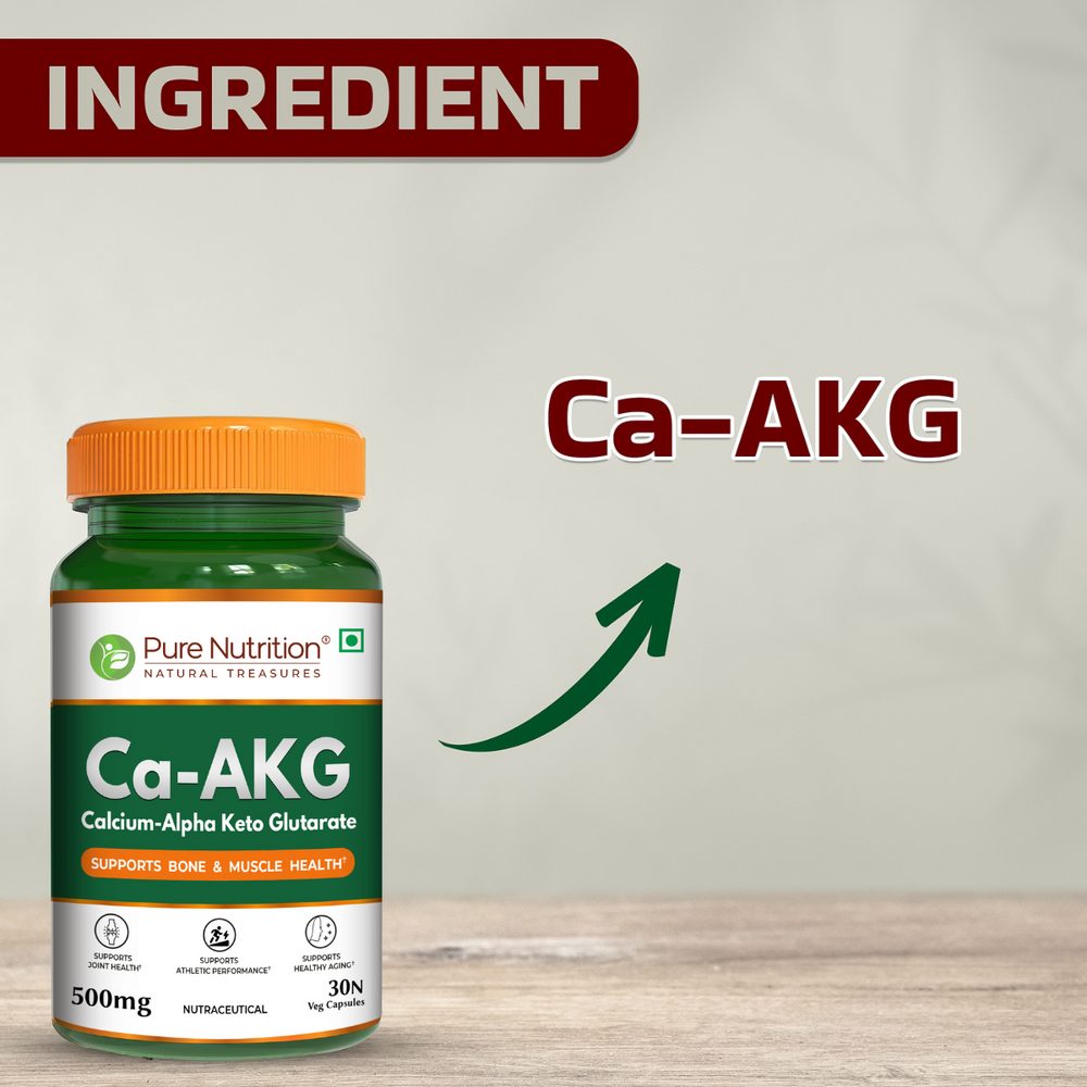 Ca-AKG  Calcium Alpha-Ketoglutarate 500mg | Bone & Joint Health