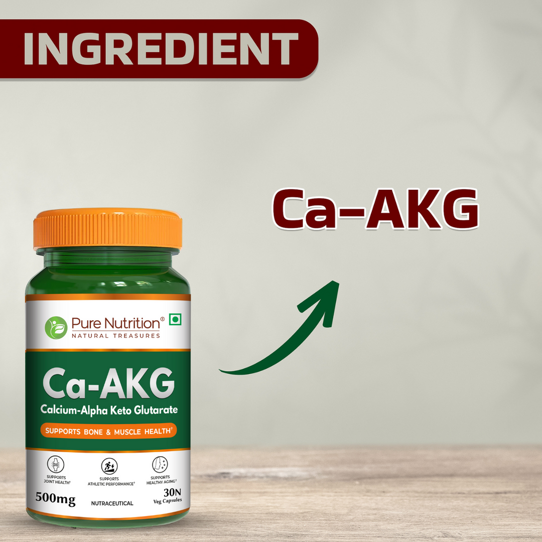 Ca-AKG  Calcium Alpha-Ketoglutarate 500mg | Bone & Joint Health