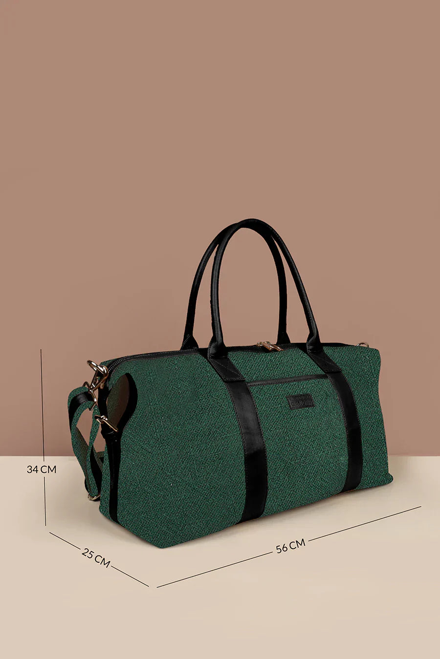 The House of Ganges - Joey Large Vegan Leather Duffle Bag For Men