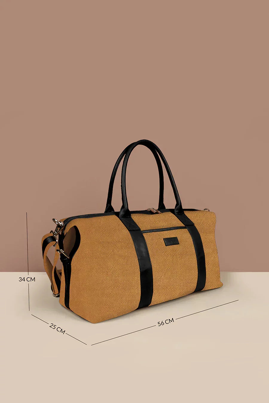 The House of Ganges - Joey Large Vegan Leather Duffle Bag For Men