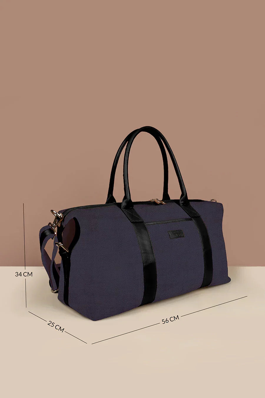The House of Ganges - Joey Large Vegan Leather Duffle Bag For Women