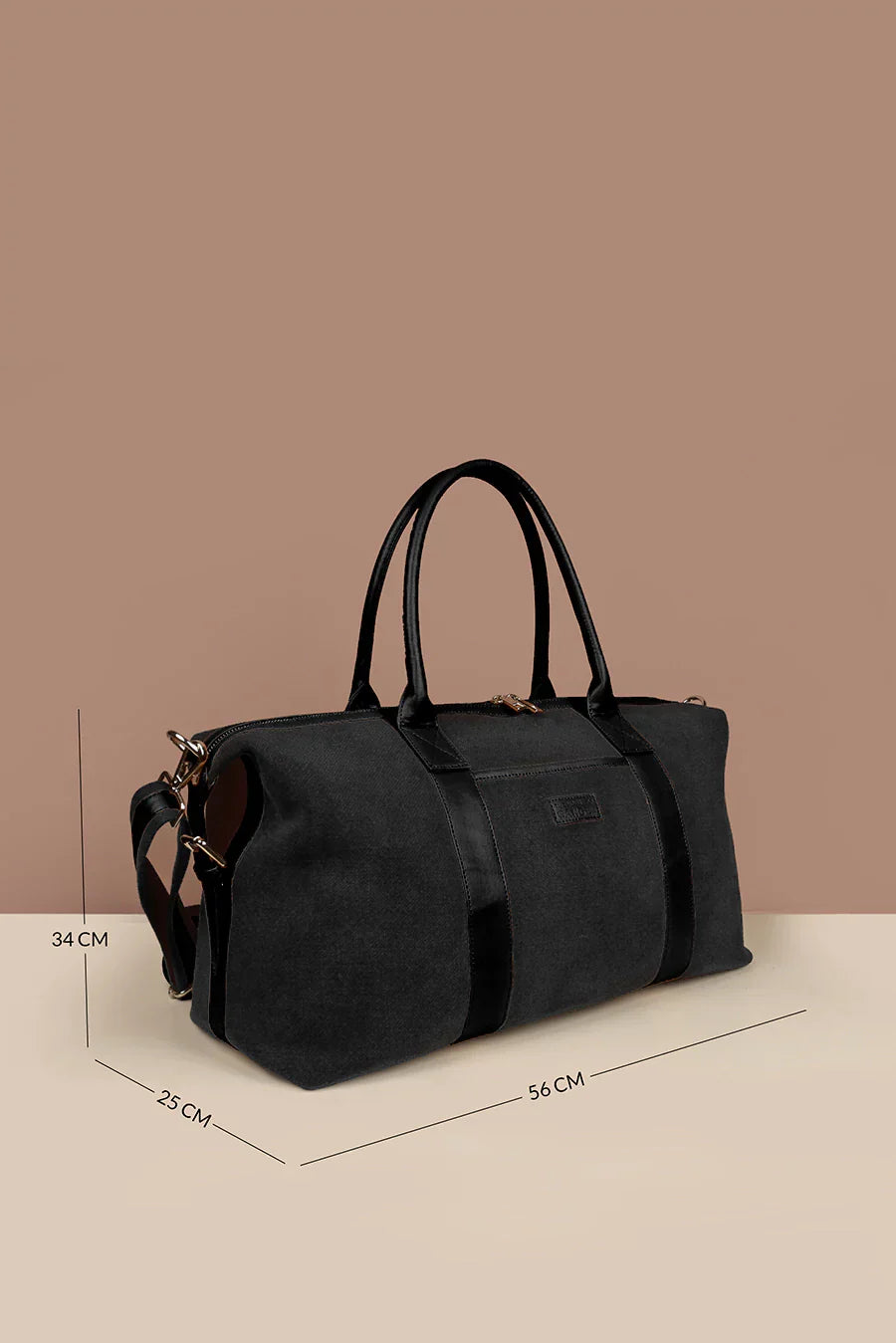 The House of Ganges - Joey Large Vegan Leather Duffle Bag For Men