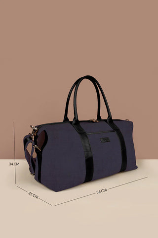 The House of Ganges - Joey Large Vegan Leather Duffle Bag For Men