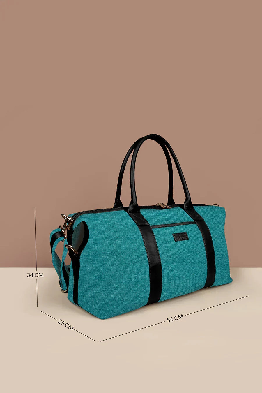 The House of Ganges - Joey Large Vegan Leather Duffle Bag For Men
