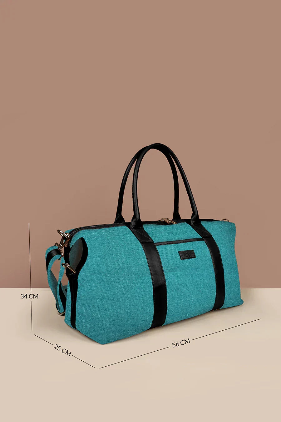 The House of Ganges - Joey Large Vegan Leather Duffle Bag For Women