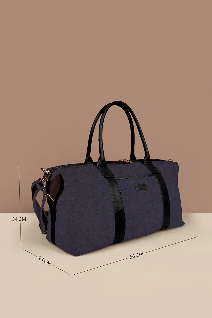The House of Ganges - Joey Large Vegan Leather Duffle Bag For Women