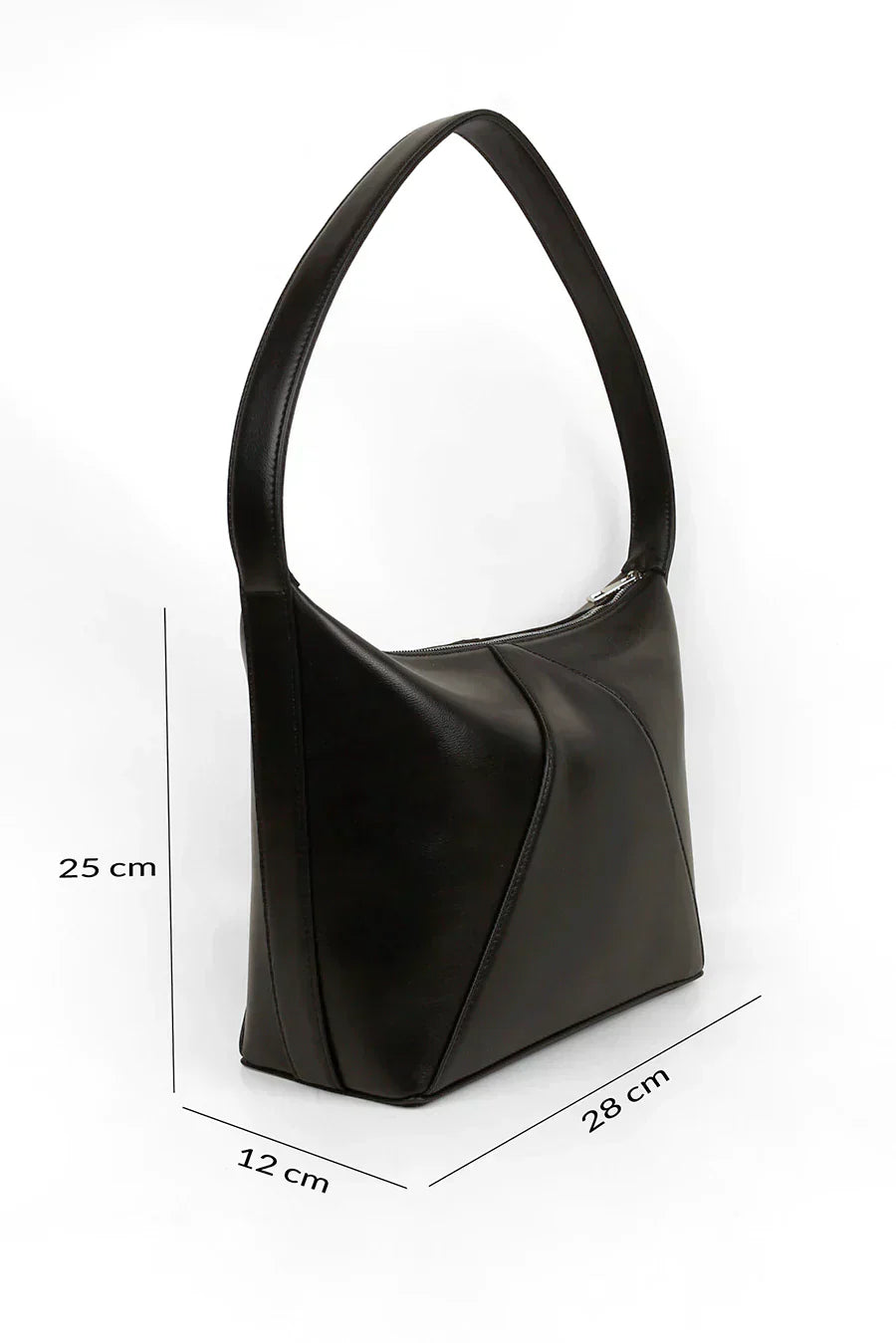 The House Of Ganges Demi Hobo Vegan Leather Bag