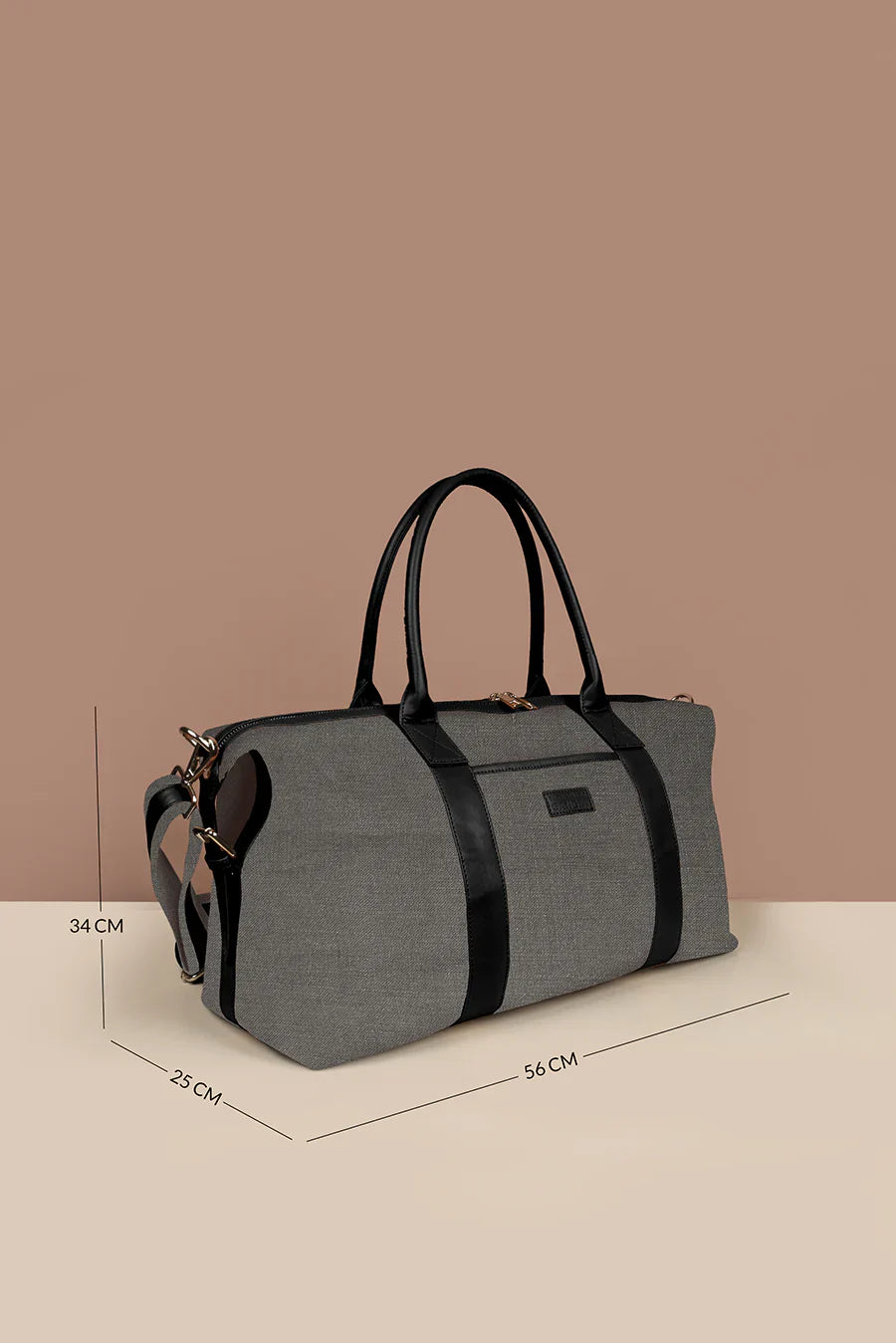 The House of Ganges - Joey Large Vegan Leather Duffle Bag For Men