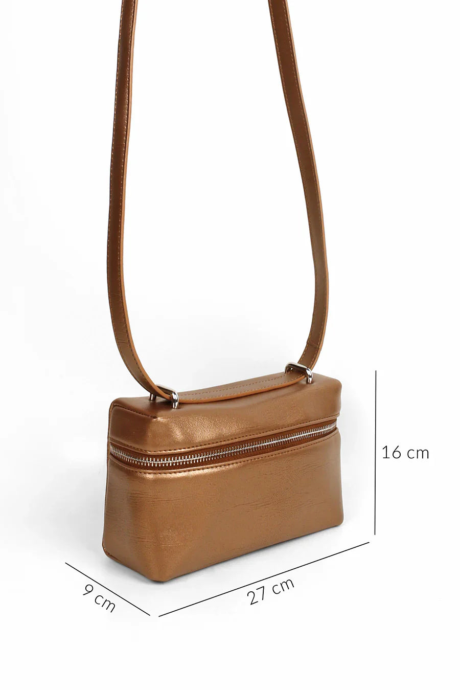 Vienna Vegan Leather Party Wear Medium Sling Bag