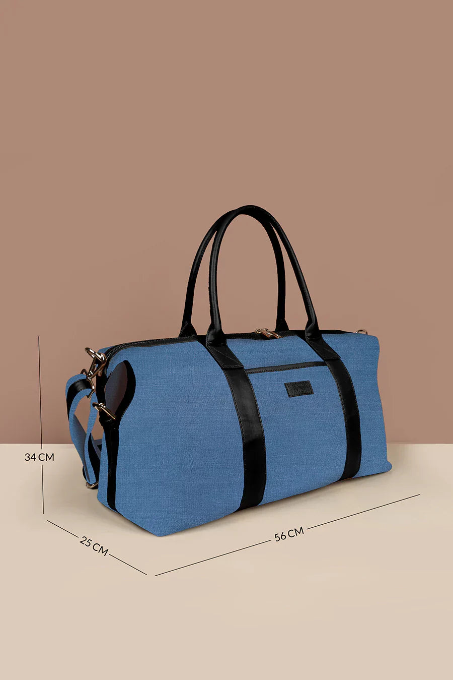 The House of Ganges - Joey Large Vegan Leather Duffle Bag For Men