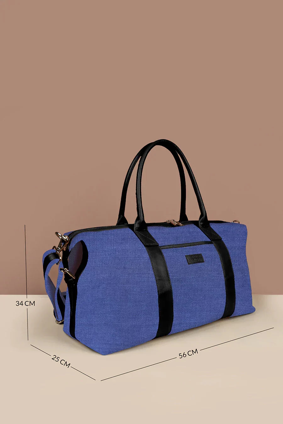 The House of Ganges - Joey Large Vegan Leather Duffle Bag For Women