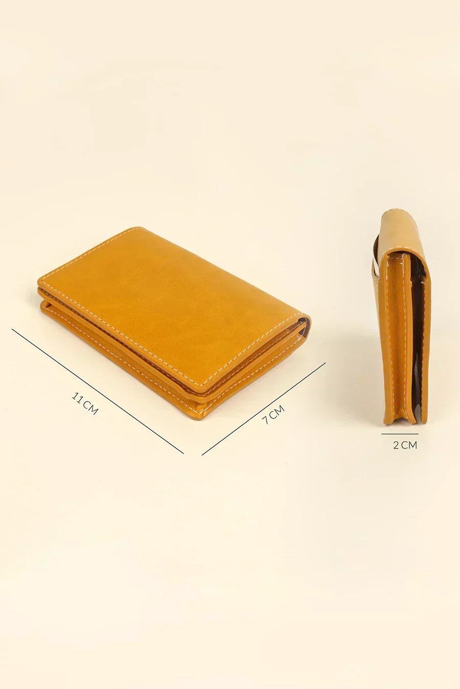 The House Of Ganges Beth Vegan Leather Mini Wallet