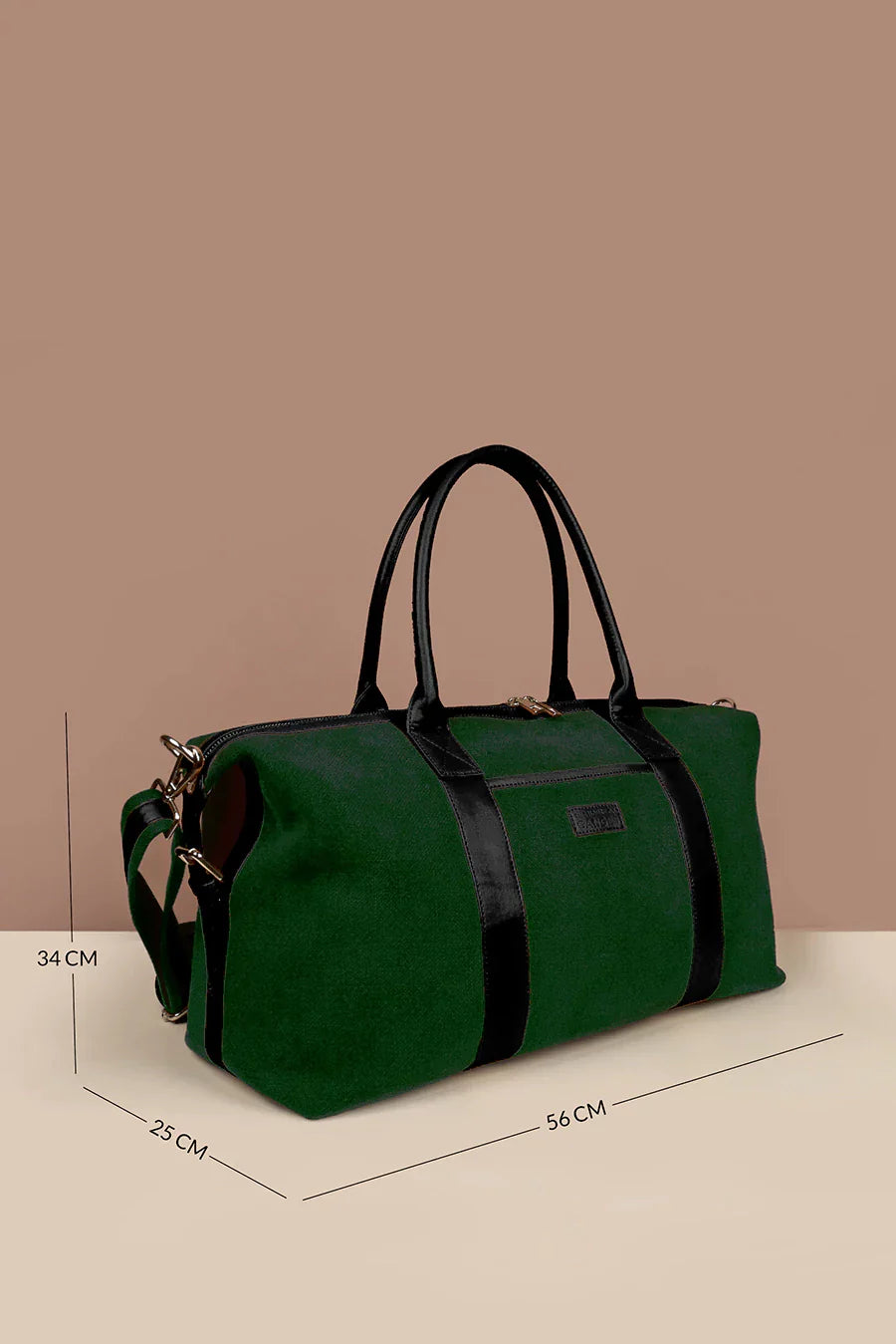 The House of Ganges - Joey Large Vegan Leather Duffle Bag For Men