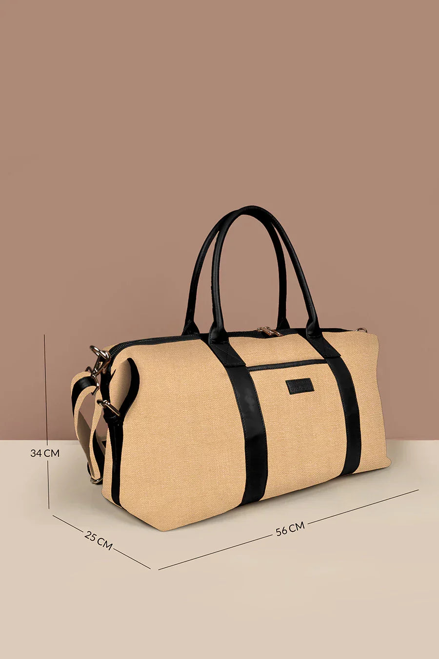 The House of Ganges - Joey Large Vegan Leather Duffle Bag For Women