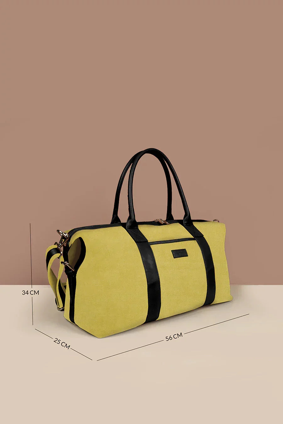 The House of Ganges - Joey Large Vegan Leather Duffle Bag For Women
