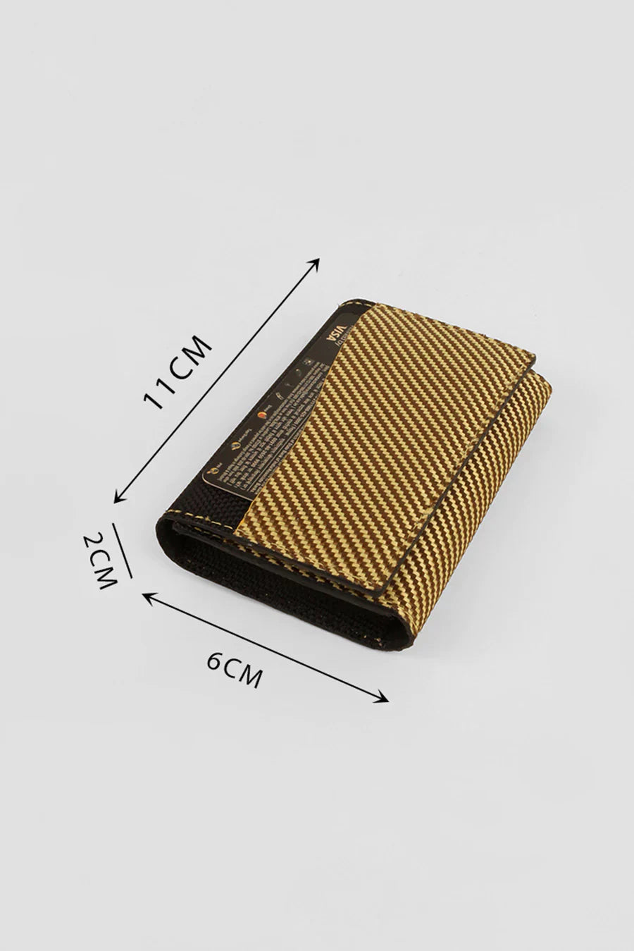 Poly Blend Dual Color Beth Mini Wallet