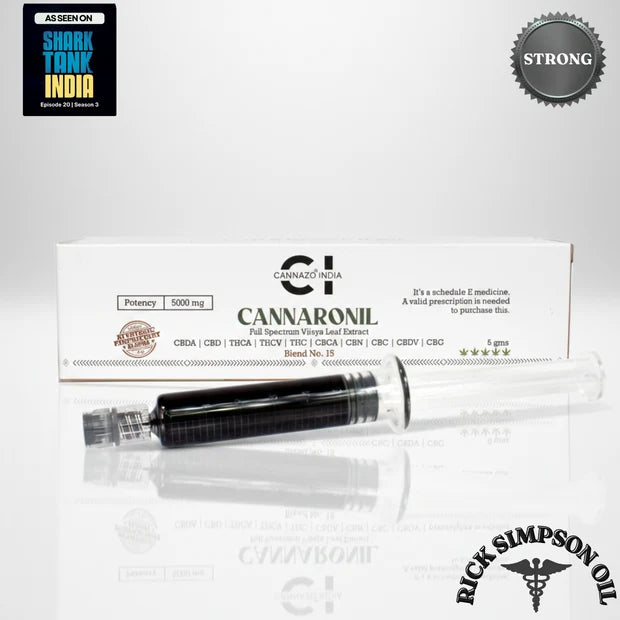 CannazoIndia Cannaronil - RSO ( Rick Simpson Oil )