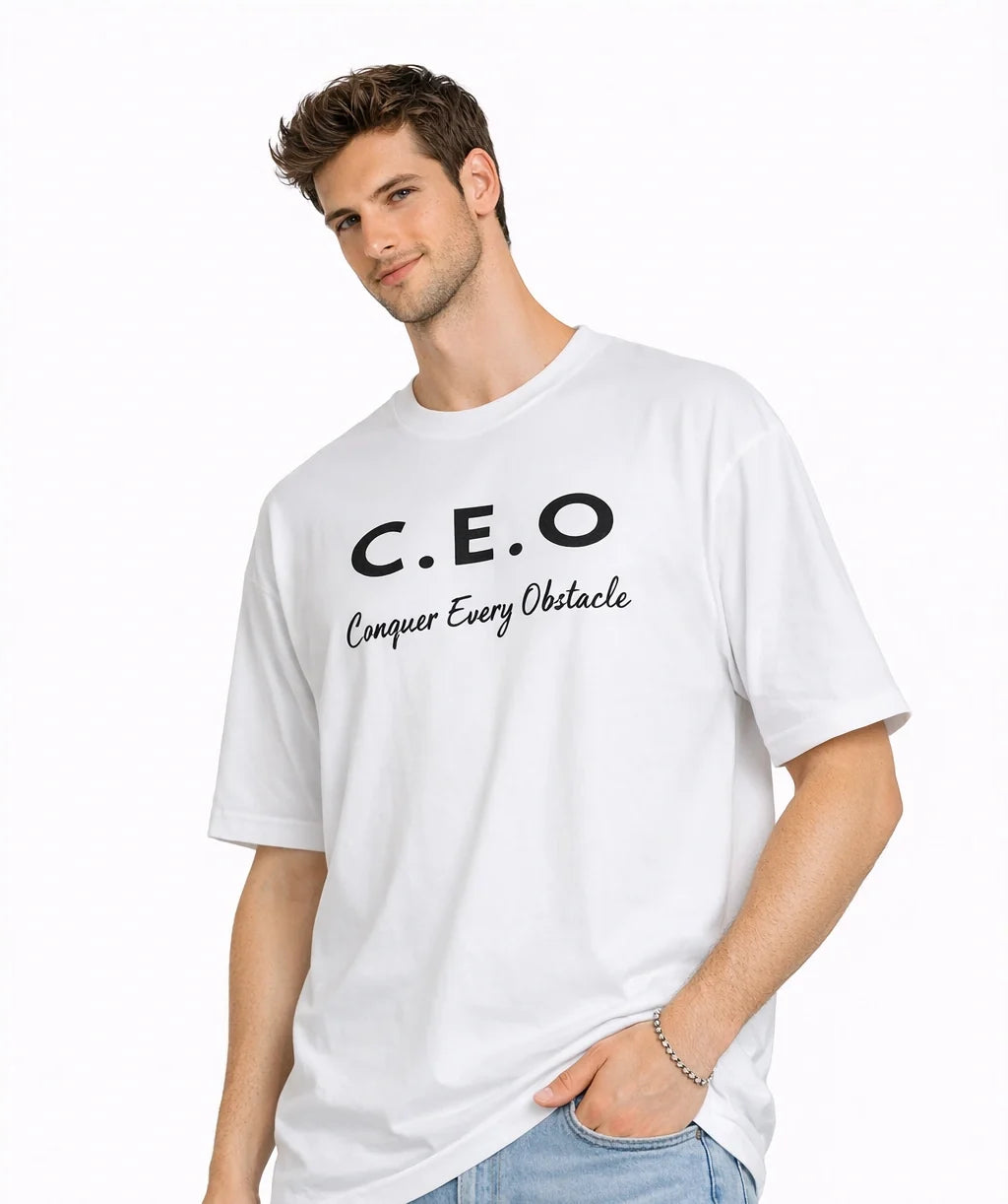 Men Oversized Bamboo T-Shirt – Soft, Breathable & Sustainable