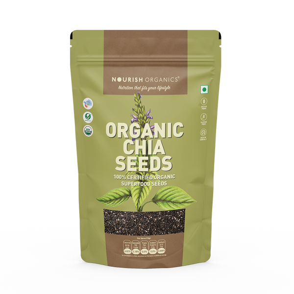 NOURISH ORGANICS Organic Chia Seeds – Superfood Nutrition | Nourish Organics