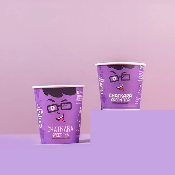 CupJi Chatkara Green Tea | Pack of 10 Cups