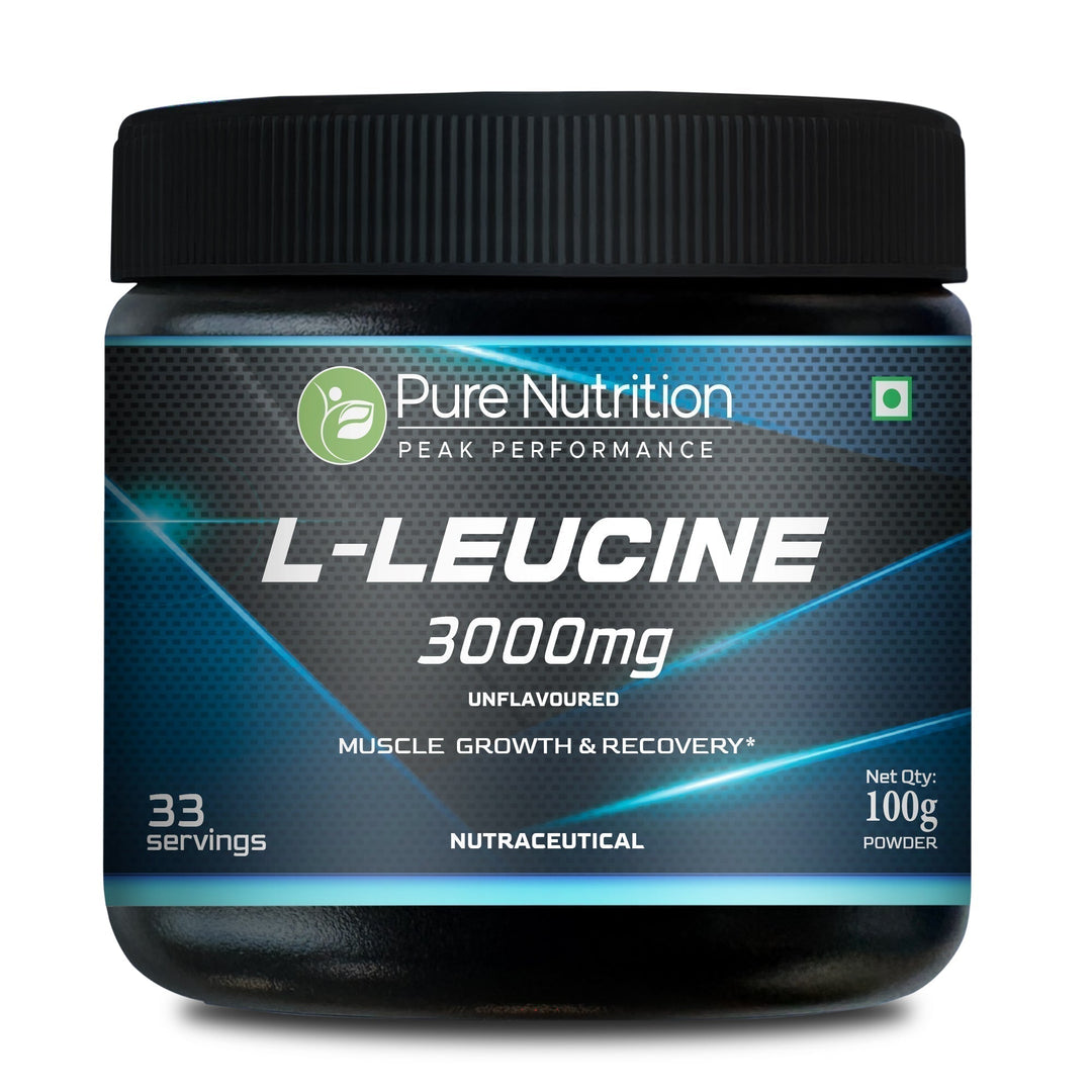 L-Leucine Powder 3000mg Unflavoured | Muscle Protein Synthesis & Recovery