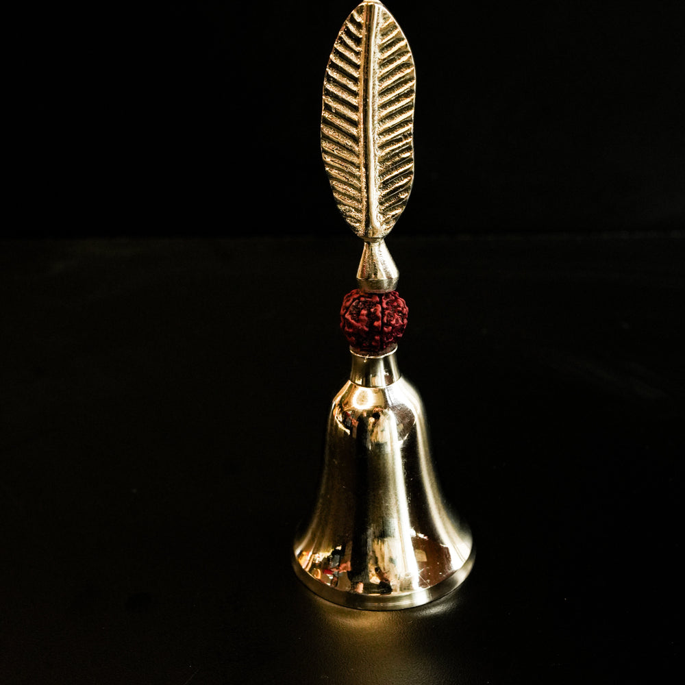 Silver platted Rudra bell