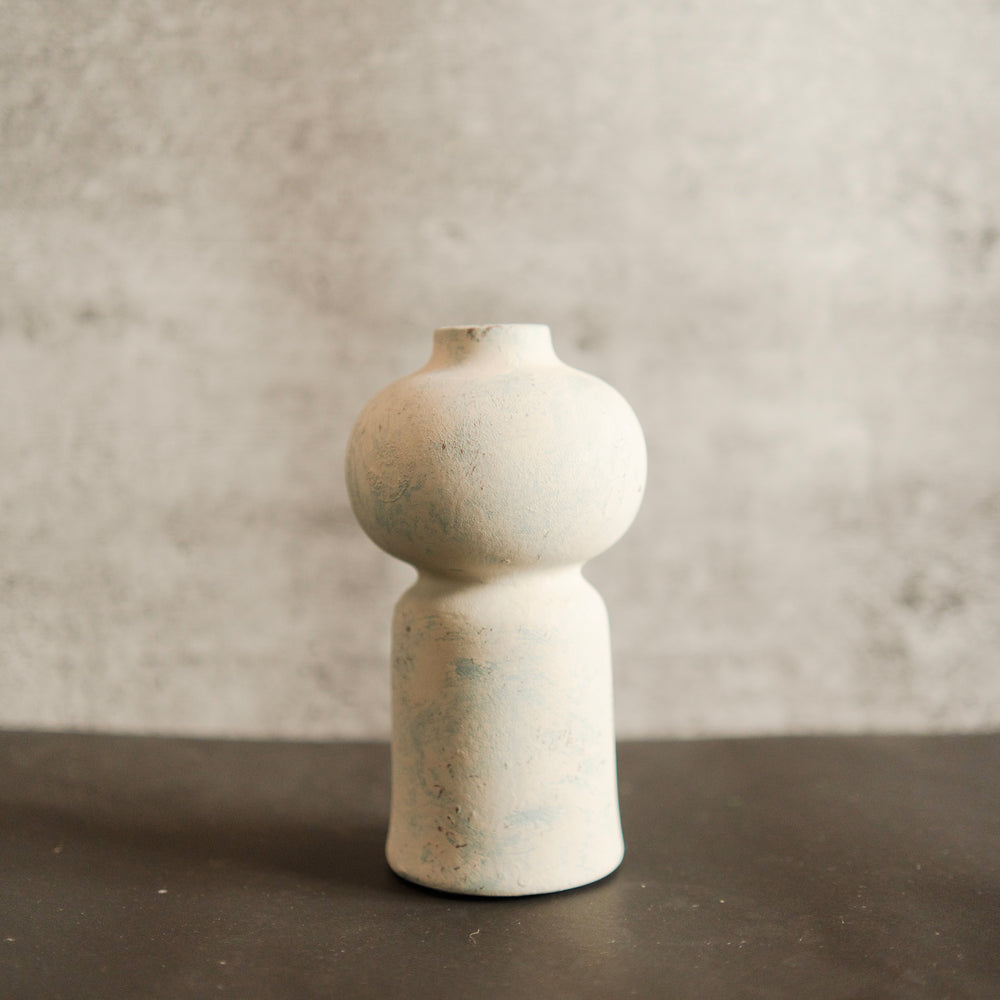Aqua Heritage Porcelain Vase | Luxury Home Décor