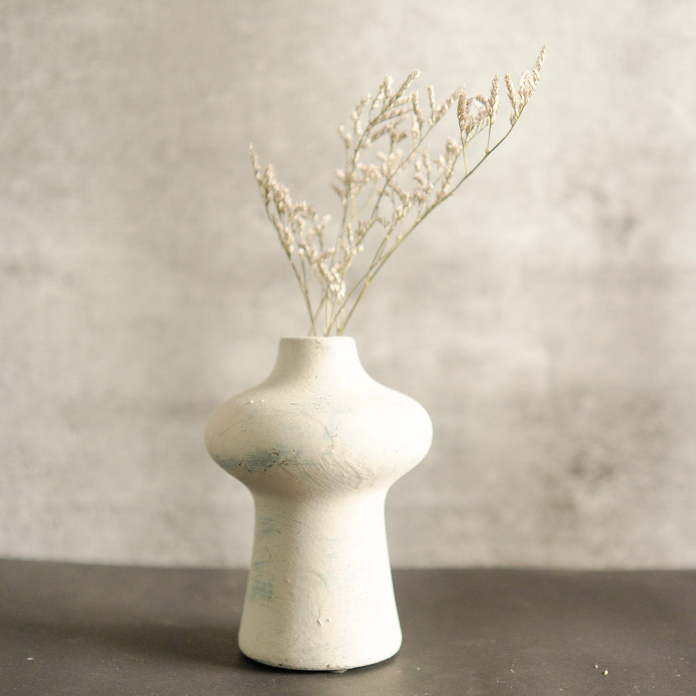 Artecasa Indigo Whisper Vase Small | Luxury Porcelain Décor