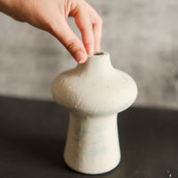 Artecasa Indigo Whisper Vase Small | Luxury Porcelain Décor