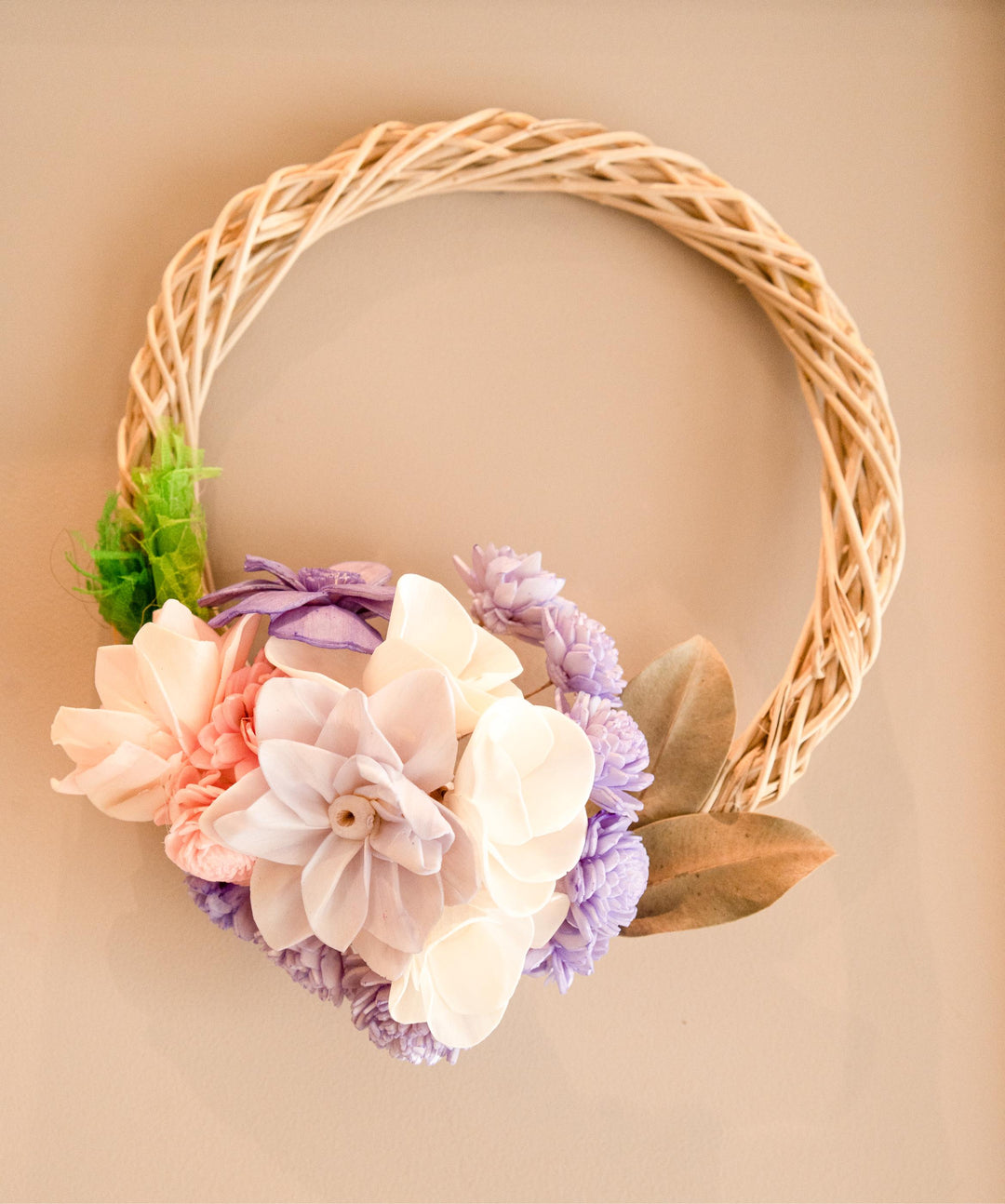 Dried flower wreath - https://artecasa.in/