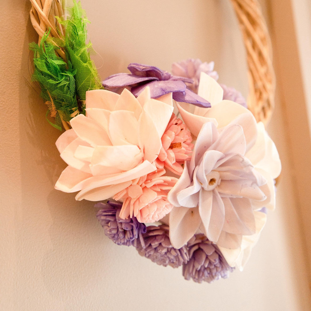 Dried flower wreath - https://artecasa.in/