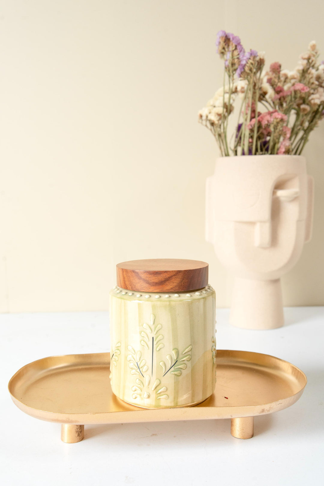 Green oasis airtight Jar - https://artecasa.in/