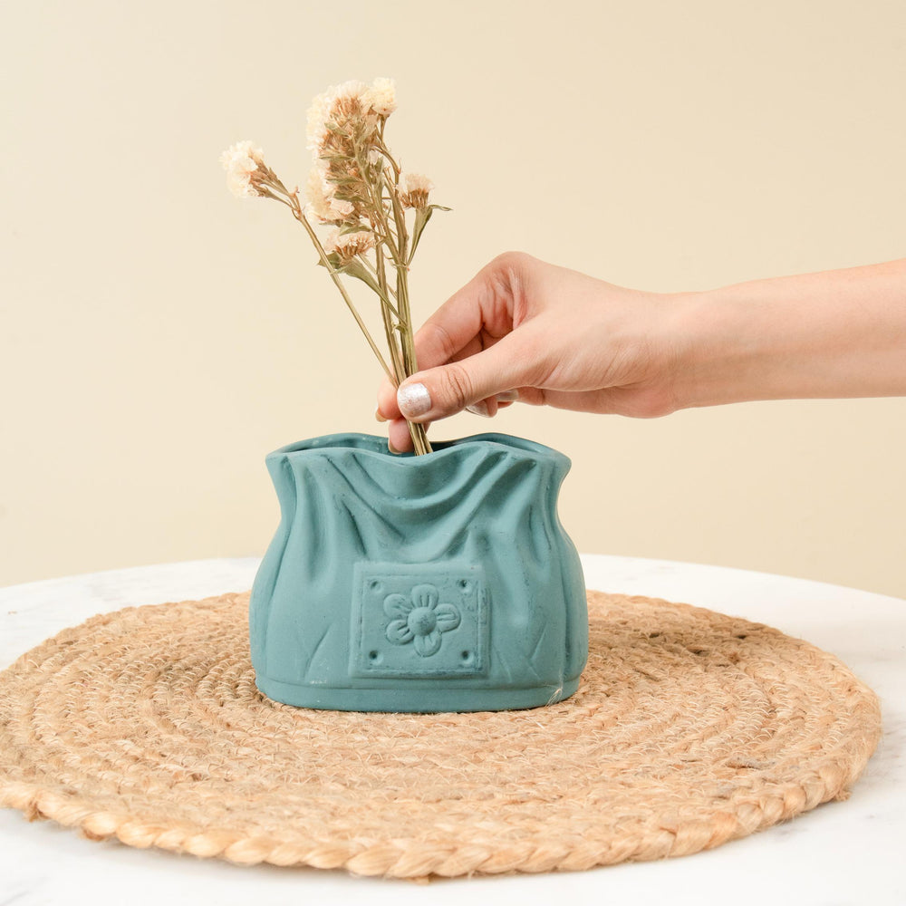 Emerald handbag