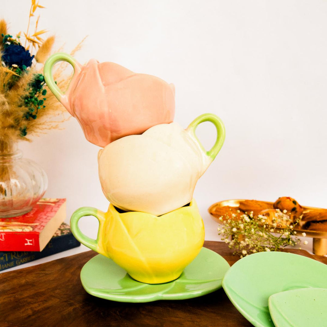Tulip cup charm set of 3 - https://artecasa.in/