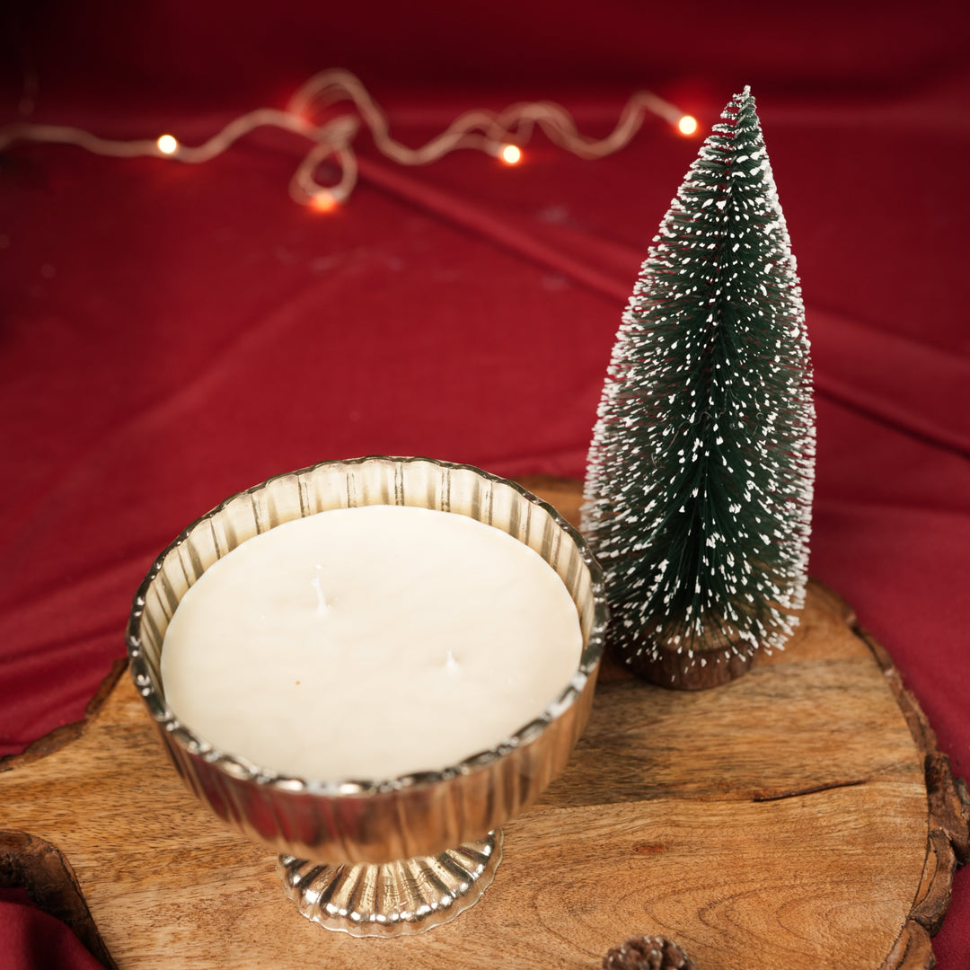 Silver Aura Candle