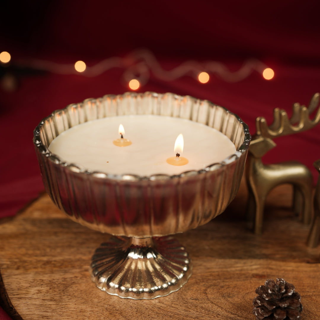 Silver Aura Candle