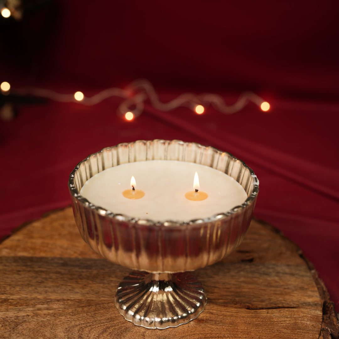 Silver Aura Candle