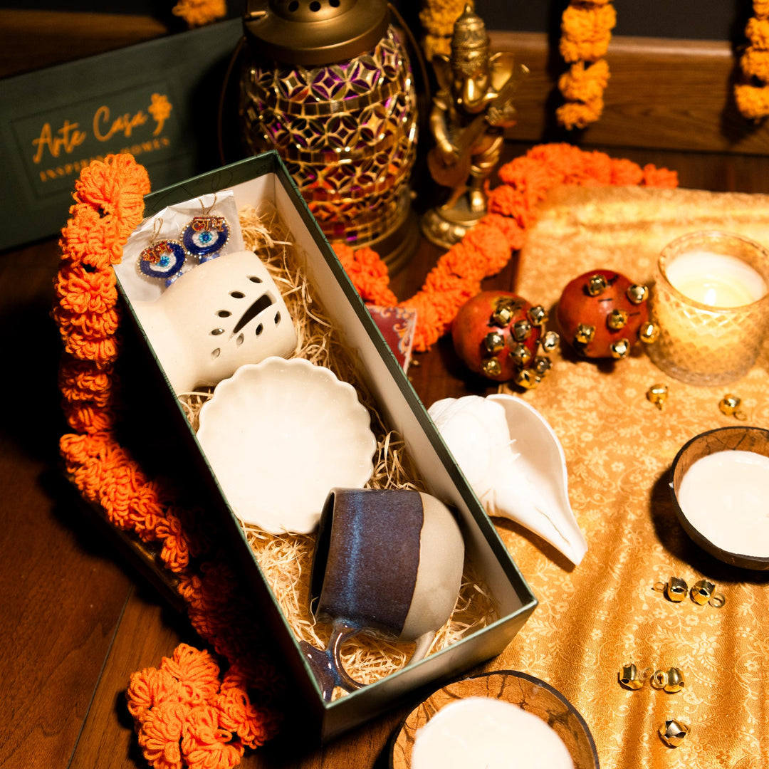 Sips of tradition diwali gift box - https://artecasa.in/