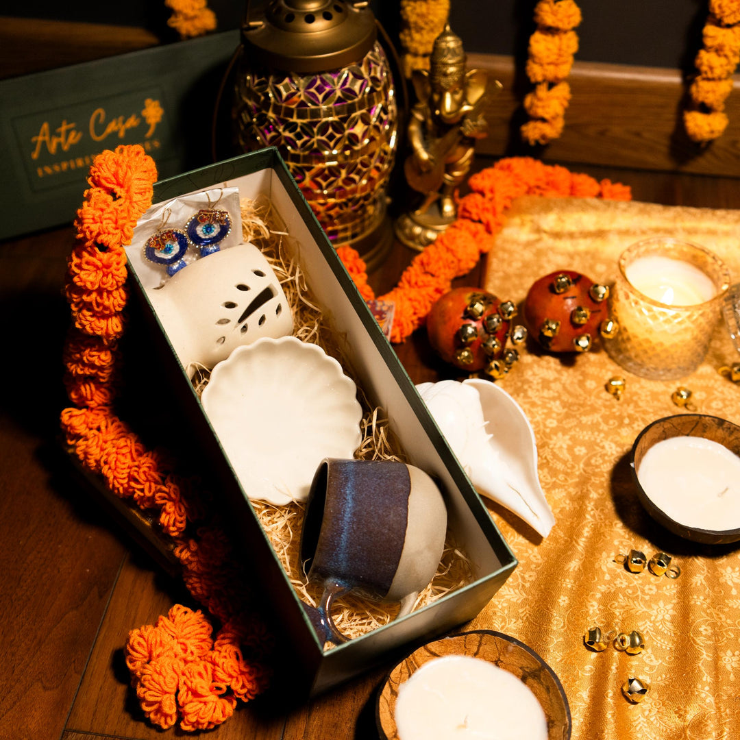 Sips of tradition diwali gift box - https://artecasa.in/