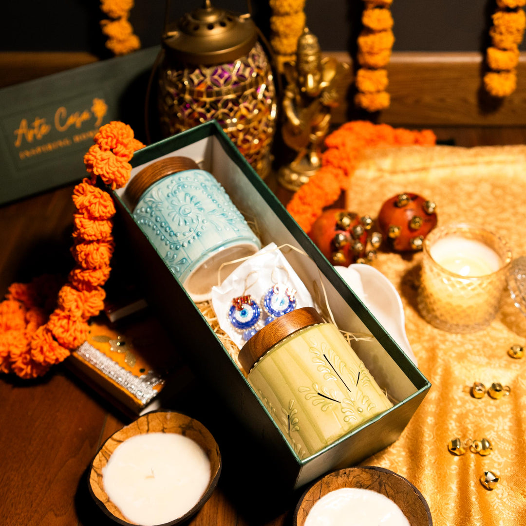 Artistry Jar Diwali gift set - https://artecasa.in/