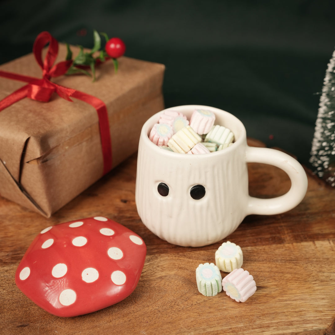 Shroom Sip Mug- Red