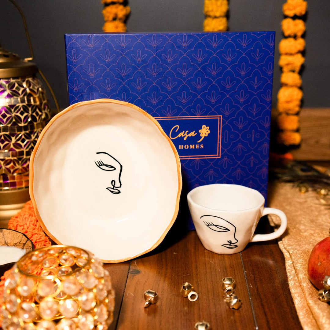 Abstract harmony diwali gift box - https://artecasa.in/
