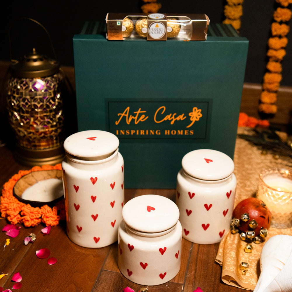 Sweetheart Jars Gift Set | Romantic Gift Hamper