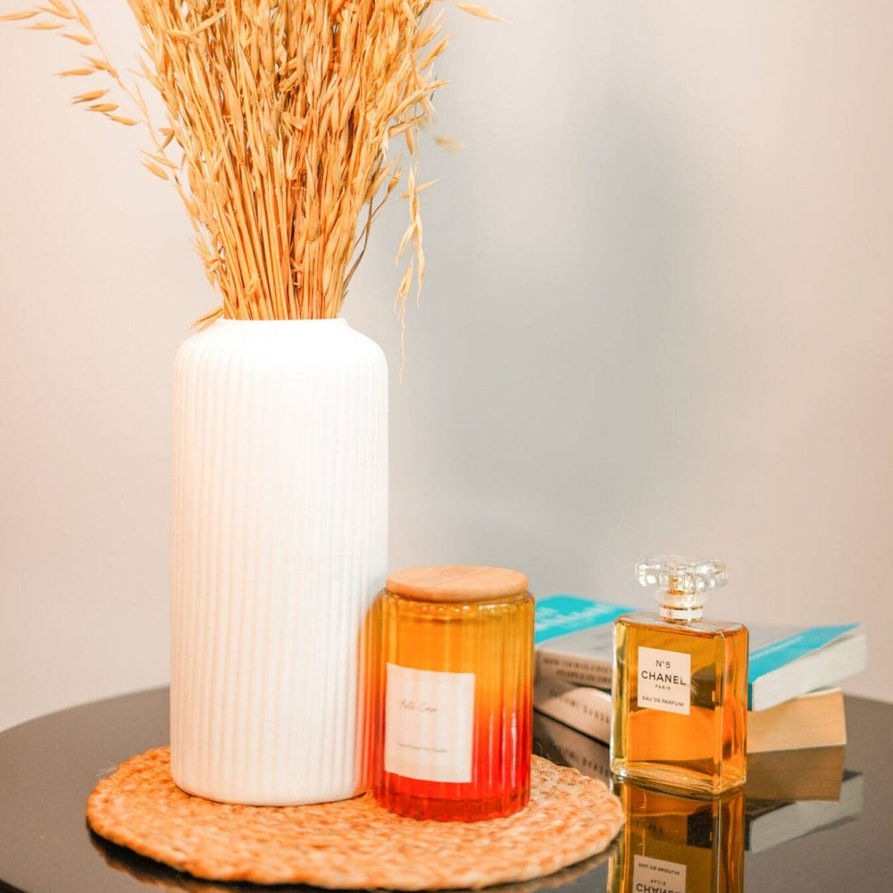 Natural Oats Dried Flower Bunch | Elegant Dried Floral Decor for Vase Styling | Arte Casa
