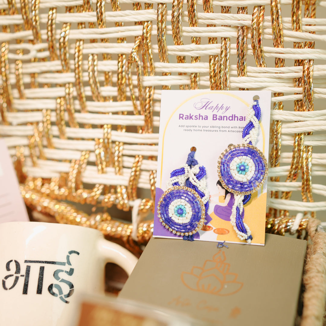 Premium Rakhi hamper for bhai bhabhi