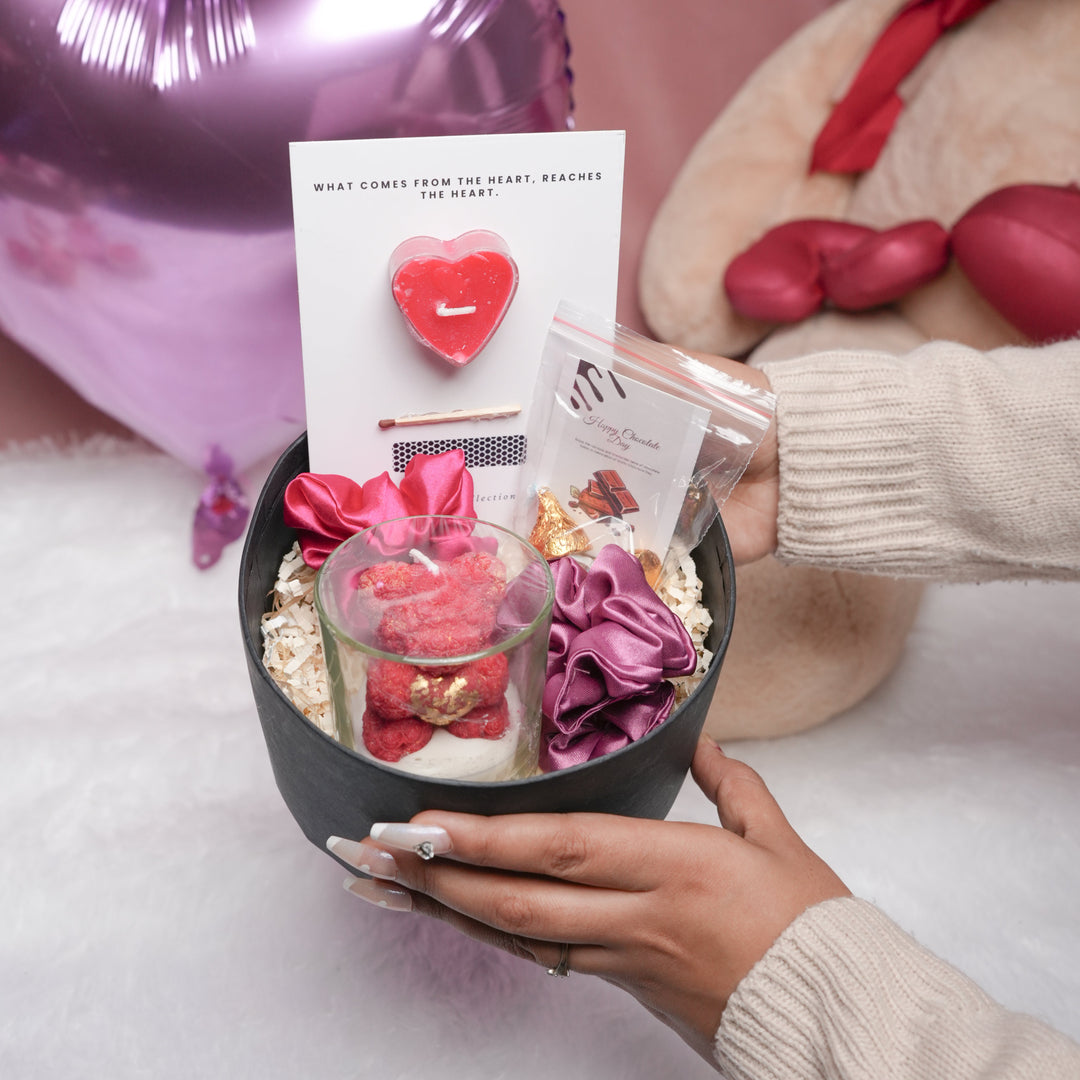 sweetheart surprise box valentine gift set by artecasa