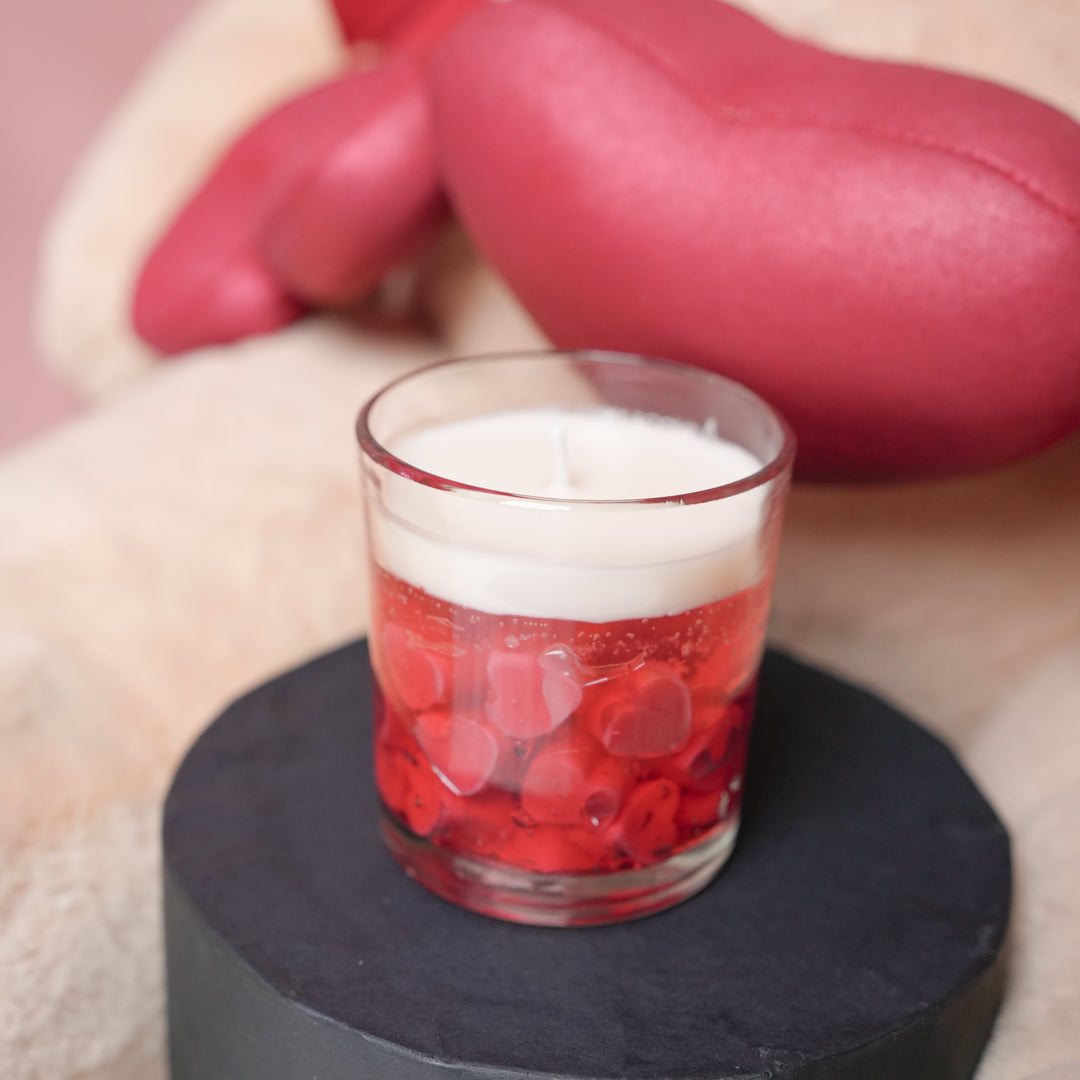 Scarlet Love Candle – Heart Shaped Valentine Candle | Artecasa