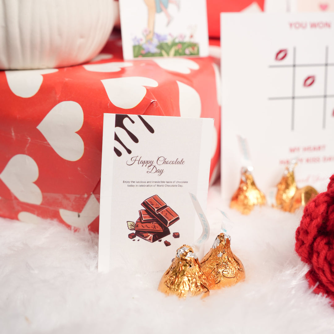 Perfect Valentine Gift Box – 7 Days of Love Hamper (Set of 8) | ArteCasa